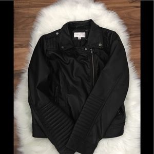 Faux Leather Jacket